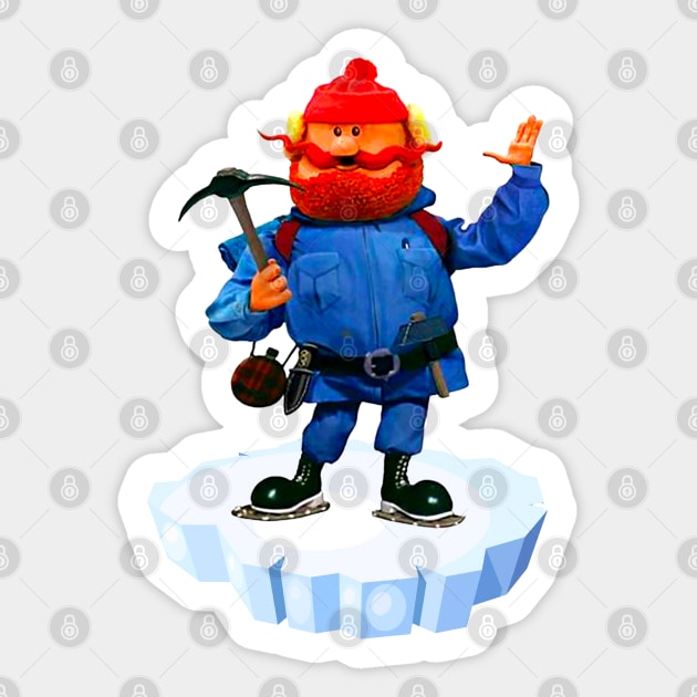 Yukon Cornelius Sticker by Pop Fan Shop